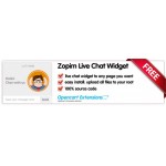 Zopim Live Chat Widget - OpenCart 2.X
